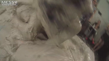 Messy Wrestling Extra: Pony-Tailed Power Session In Mud Covers Them All In Crud! 4 Fights! Action-Cam Only! Screencap 67 on sinx.preview.netperv.com