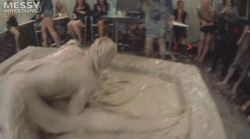 Messy Wrestling Extra: Pony-Tailed Power Session In Mud Covers Them All In Crud! 4 Fights! Action-Cam Only! Screencap 71 on sinx.preview.netperv.com