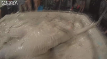 Messy Wrestling Extra: Pony-Tailed Power Session In Mud Covers Them All In Crud! 4 Fights! Action-Cam Only! Screencap 77 on sinx.preview.netperv.com