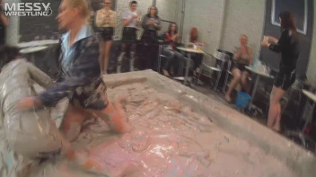 Messy Wrestling Extra: Pony-Tailed Power Session In Mud Covers Them All In Crud! 4 Fights! Action-Cam Only! Screencap 80 on sinx.preview.netperv.com