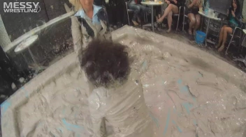 Messy Wrestling Extra: Pony-Tailed Power Session In Mud Covers Them All In Crud! 4 Fights! Action-Cam Only! Screencap 81 on sinx.preview.netperv.com