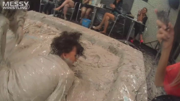 Messy Wrestling Extra: Pony-Tailed Power Session In Mud Covers Them All In Crud! 4 Fights! Action-Cam Only! Screencap 82 on sinx.preview.netperv.com