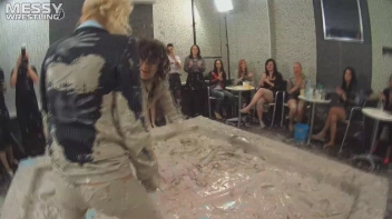 Messy Wrestling Extra: Pony-Tailed Power Session In Mud Covers Them All In Crud! 4 Fights! Action-Cam Only! Screencap 83 on sinx.preview.netperv.com