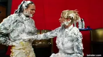 Massive, Sexy Foam Fight Screencap 24 on sinx.preview.netperv.com