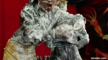 Massive, Sexy Foam Fight Screencap 53 on sinx.preview.netperv.com