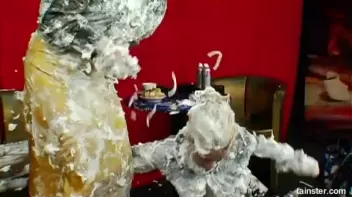 Massive, Sexy Foam Fight Screencap 60 on sinx.preview.netperv.com