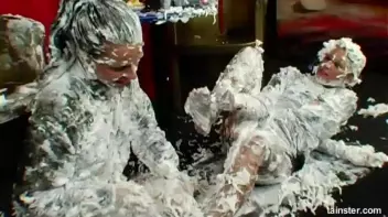 Massive, Sexy Foam Fight Screencap 67 on sinx.preview.netperv.com