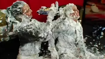 Massive, Sexy Foam Fight Screencap 71 on sinx.preview.netperv.com