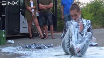 Bitchy Europeans Get Drenched In Milk Outside Screencap 45 on sinx.preview.netperv.com