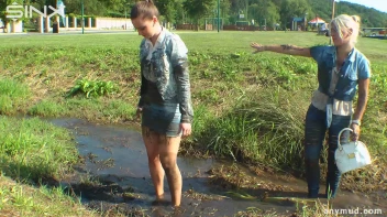 Hot Babes Catfight In Muddy Stream Screencap 35 on sinx.preview.netperv.com