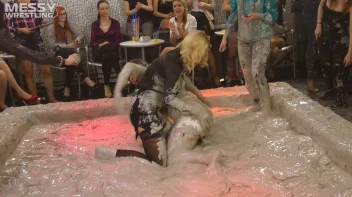 Messy Wrestling: High Class Madness In The Mud!  Kick Some Ass And Go Mess Manic! Screencap 26 on sinx.preview.netperv.com