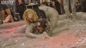 Messy Wrestling: High Class Madness In The Mud!  Kick Some Ass And Go Mess Manic! Screencap 31 on sinx.preview.netperv.com