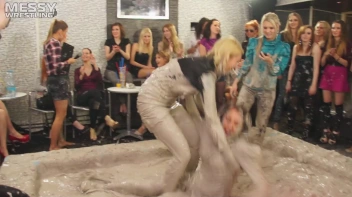 Messy Wrestling: High Class Madness In The Mud!  Kick Some Ass And Go Mess Manic! Screencap 39 on sinx.preview.netperv.com