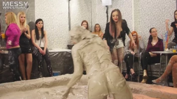 Messy Wrestling: High Class Madness In The Mud!  Kick Some Ass And Go Mess Manic! Screencap 44 on sinx.preview.netperv.com