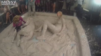 Messy Wrestling: High Class Madness In The Mud!  Kick Some Ass And Go Mess Manic! Screencap 52 on sinx.preview.netperv.com