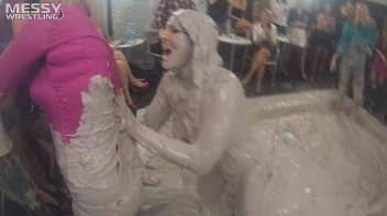 Messy Wrestling: High Class Madness In The Mud!  Kick Some Ass And Go Mess Manic! Screencap 53 on sinx.preview.netperv.com