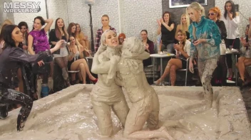 Messy Wrestling: High Class Madness In The Mud!  Kick Some Ass And Go Mess Manic! Screencap 55 on sinx.preview.netperv.com