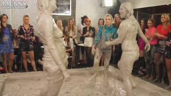 Messy Wrestling: High Class Madness In The Mud!  Kick Some Ass And Go Mess Manic! Screencap 68 on sinx.preview.netperv.com