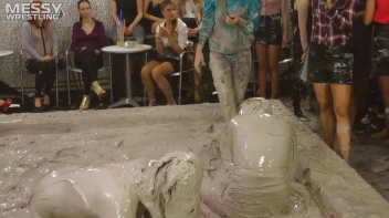 Messy Wrestling: High Class Madness In The Mud!  Kick Some Ass And Go Mess Manic! Screencap 74 on sinx.preview.netperv.com