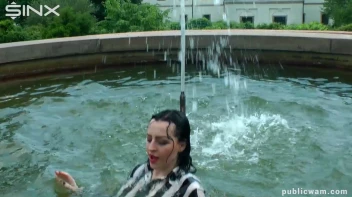 Hot Babe's Wet And Messy Outdoor Cool Down Screencap 17 on sinx.preview.netperv.com