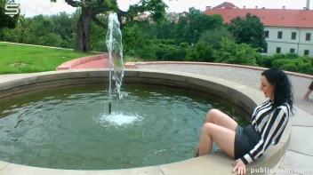 Hot Babe's Wet And Messy Outdoor Cool Down Screencap 2 on sinx.preview.netperv.com