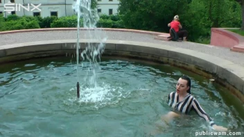 Hot Babe's Wet And Messy Outdoor Cool Down Screencap 24 on sinx.preview.netperv.com