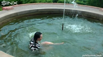 Hot Babe's Wet And Messy Outdoor Cool Down Screencap 25 on sinx.preview.netperv.com