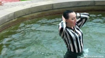 Hot Babe's Wet And Messy Outdoor Cool Down Screencap 27 on sinx.preview.netperv.com