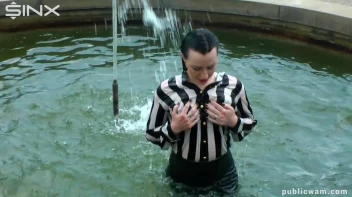 Hot Babe's Wet And Messy Outdoor Cool Down Screencap 29 on sinx.preview.netperv.com