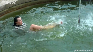 Hot Babe's Wet And Messy Outdoor Cool Down Screencap 31 on sinx.preview.netperv.com