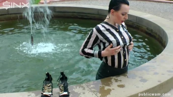 Hot Babe's Wet And Messy Outdoor Cool Down Screencap 35 on sinx.preview.netperv.com