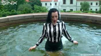 Hot Babe's Wet And Messy Outdoor Cool Down Screencap 14 on sinx.preview.netperv.com