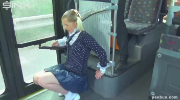 Blonde Schoolgirl Hides From Ticket Inspector And Pays The Price Screencap 11 on sinx.preview.netperv.com