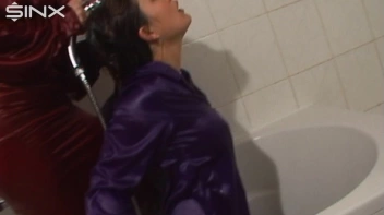 Slippery Clothed Bathtub Fun For Lesbians Screencap 46 on sinx.preview.netperv.com