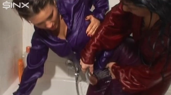 Slippery Clothed Bathtub Fun For Lesbians Screencap 61 on sinx.preview.netperv.com