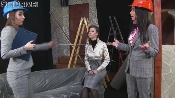 Lesbo Piss Power Meeting At The Worksite!  No Hard Hats Can Stop These Piss Showers! Screencap 5 on sinx.preview.netperv.com