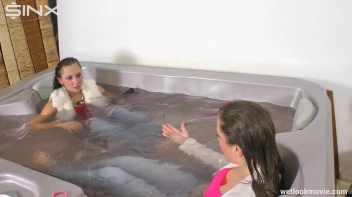 Sexy Intruders Play In The Hot Tub Screencap 56 on sinx.preview.netperv.com