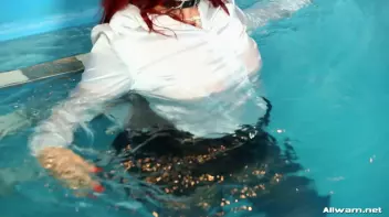 Taking A Dip With Her Doggie Screencap 51 on sinx.preview.netperv.com