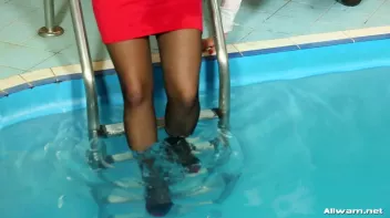 Taking A Dip With Her Doggie Screencap 71 on sinx.preview.netperv.com