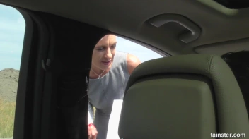 Blonde Bimbo Hitch Hiker Loves His Piss Screencap 4 on sinx.preview.netperv.com