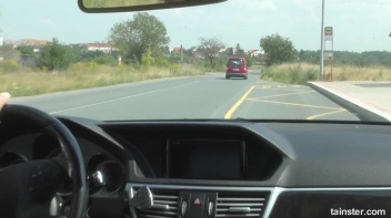 Blonde Bimbo Hitch Hiker Loves His Piss Screencap 6 on sinx.preview.netperv.com