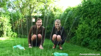 Cutie Babes In Fully Clothed Water Fight! Screencap 84 on sinx.preview.netperv.com