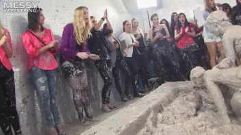 Muddy Wrestling: Miss Skinny Is Back In Messy Action! Hair Pullers Go Hard! Screencap 85 on sinx.preview.netperv.com