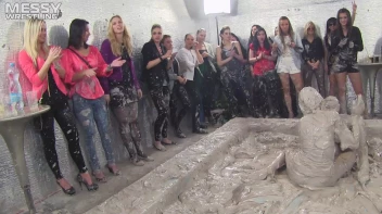 Muddy Wrestling: Miss Skinny Is Back In Messy Action! Hair Pullers Go Hard! Screencap 88 on sinx.preview.netperv.com