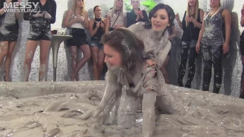 Muddy Wrestling: Miss Skinny Is Back In Messy Action! Hair Pullers Go Hard! Screencap 17 on sinx.preview.netperv.com