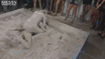 Muddy Wrestling: Miss Skinny Is Back In Messy Action! Hair Pullers Go Hard! Screencap 22 on sinx.preview.netperv.com