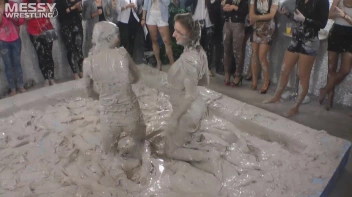 Muddy Wrestling: Miss Skinny Is Back In Messy Action! Hair Pullers Go Hard! Screencap 23 on sinx.preview.netperv.com