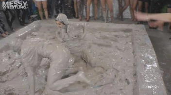 Muddy Wrestling: Miss Skinny Is Back In Messy Action! Hair Pullers Go Hard! Screencap 27 on sinx.preview.netperv.com