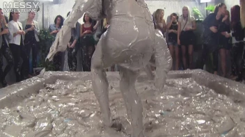 Muddy Wrestling: Miss Skinny Is Back In Messy Action! Hair Pullers Go Hard! Screencap 28 on sinx.preview.netperv.com