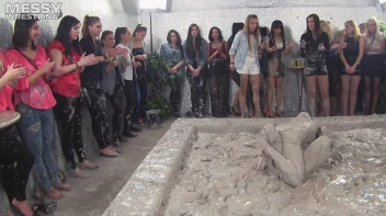 Muddy Wrestling: Miss Skinny Is Back In Messy Action! Hair Pullers Go Hard! Screencap 32 on sinx.preview.netperv.com